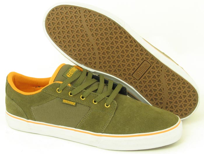 Etnies Barge LS Olive/Orange