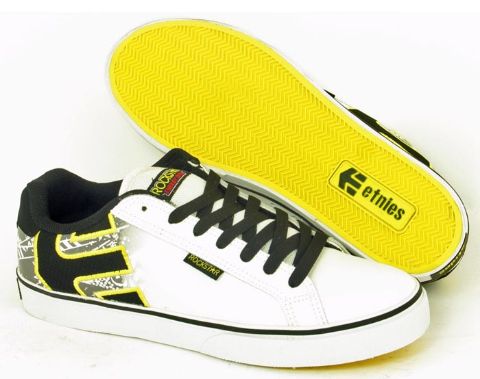 Etnies Rockstar Fader White/Black/Yellow
